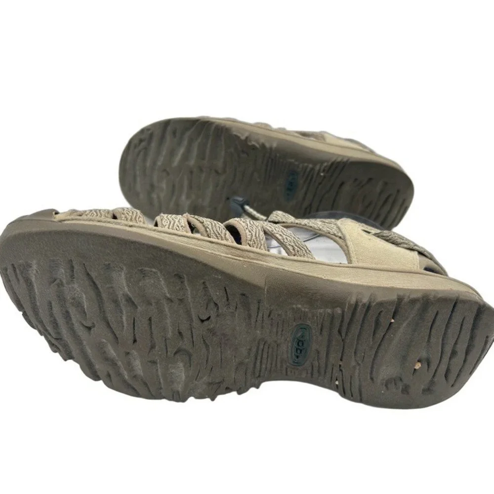 Keen Venice H2 Sandals Women's Size 7.5 Tan Waterproof Hiking Sport Shoes Rugged